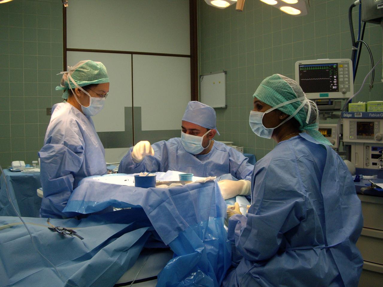 Dental team discussing treatment plan